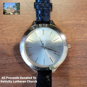 Michael Kors Watch (Black Wrap Band)